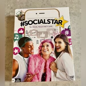 Social Star Game Social Media Party Game Brand  #Socialstar NEW Sealed